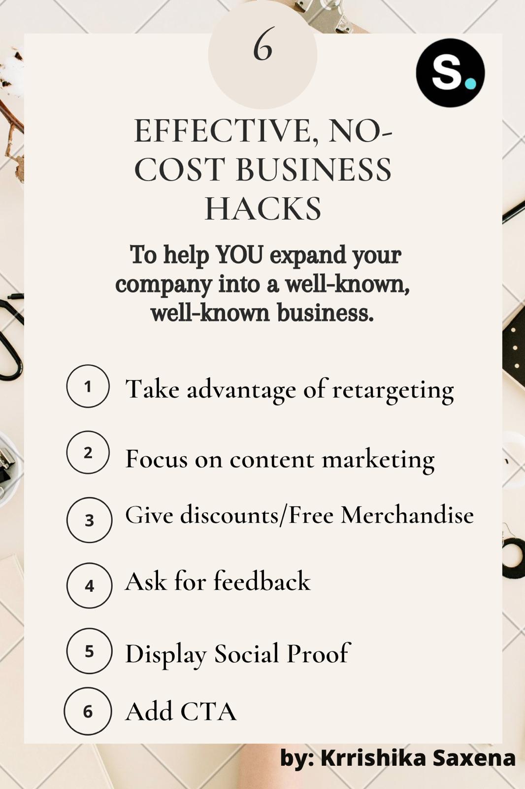 Small Business Tips Infographic STANDOUT DIGITAL